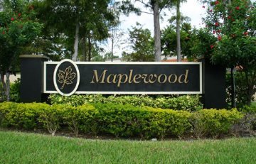 Maplewood sign 